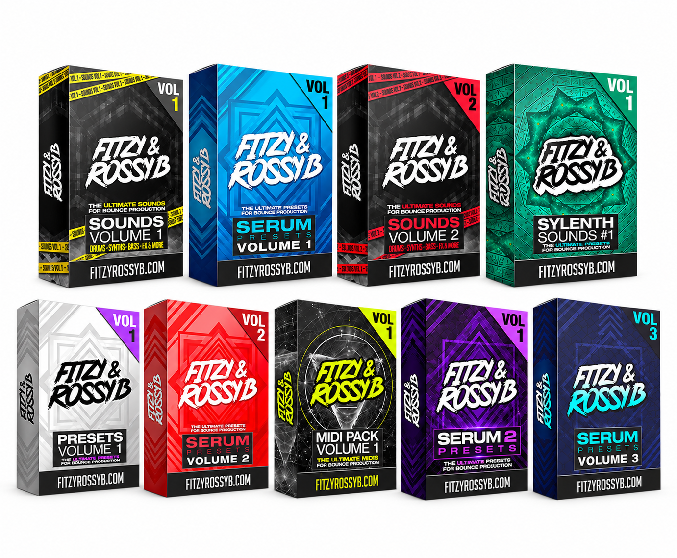 Fitzy & Rossy B Complete Sample Pack Collection